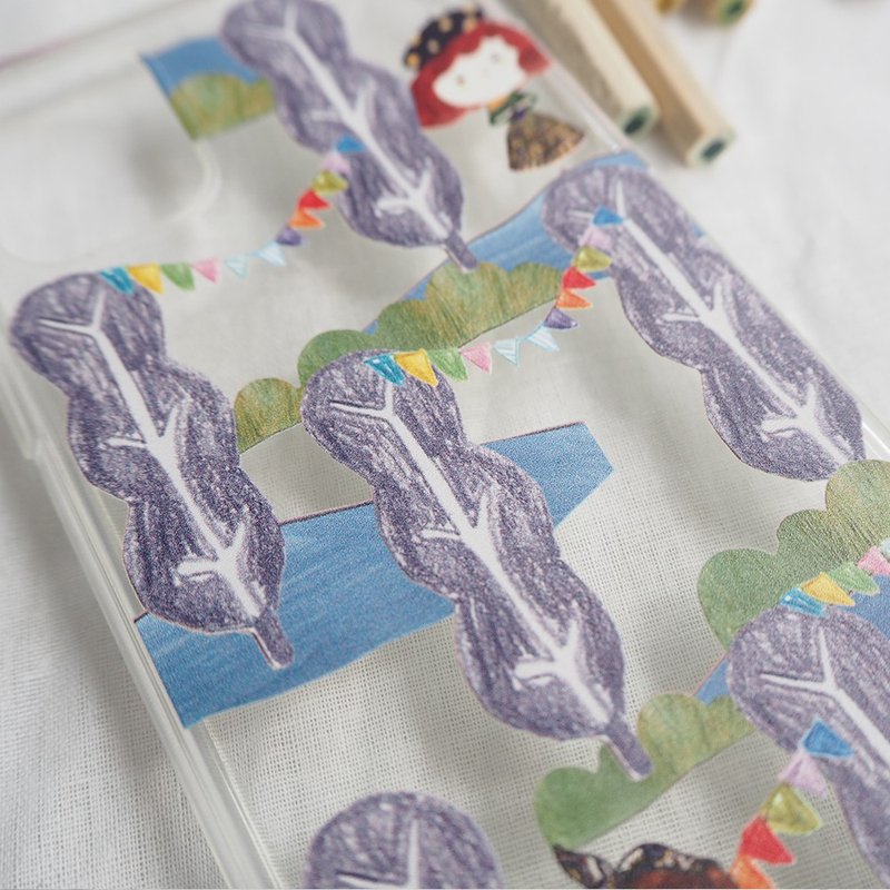 透明小树趴全包裹软壳 - 手机壳/手机套 - 塑料 透明