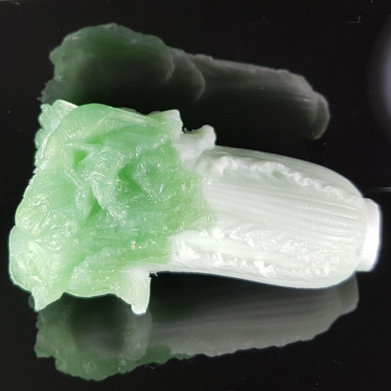 仿真翠玉白菜 多子多孙多福气 香氛手工皂 - 肥皂/手工皂 - 其他材质 绿色