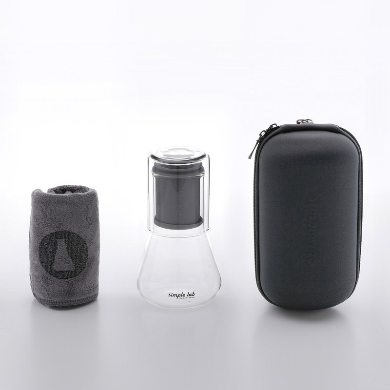 【HotSummer】KUNG-FU茶具套装 | 说走就走的旅行 | 清澈过滤 - 茶具/茶杯 - 玻璃 透明