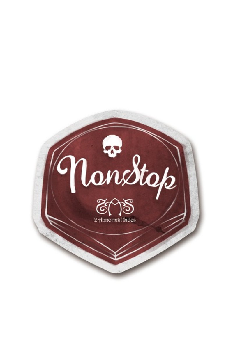 NonStop sticker 不停歇防水抗UV贴纸 - 贴纸 - 纸 红色