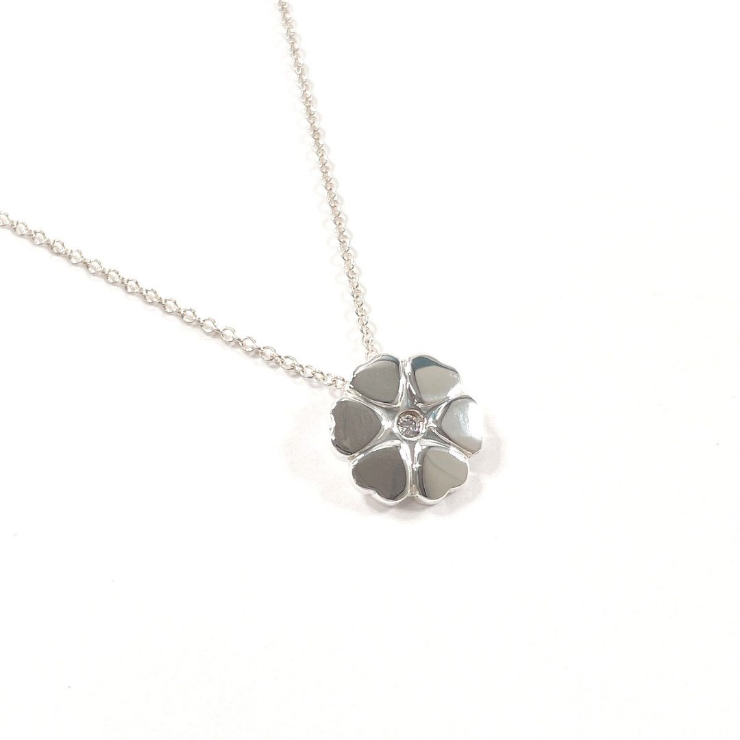 【日本直送 二手美品】Tiffany & Co. 项链 皇冠之心 Paloma Picasso 925银/钻石 - 项链 - 纯银 银色