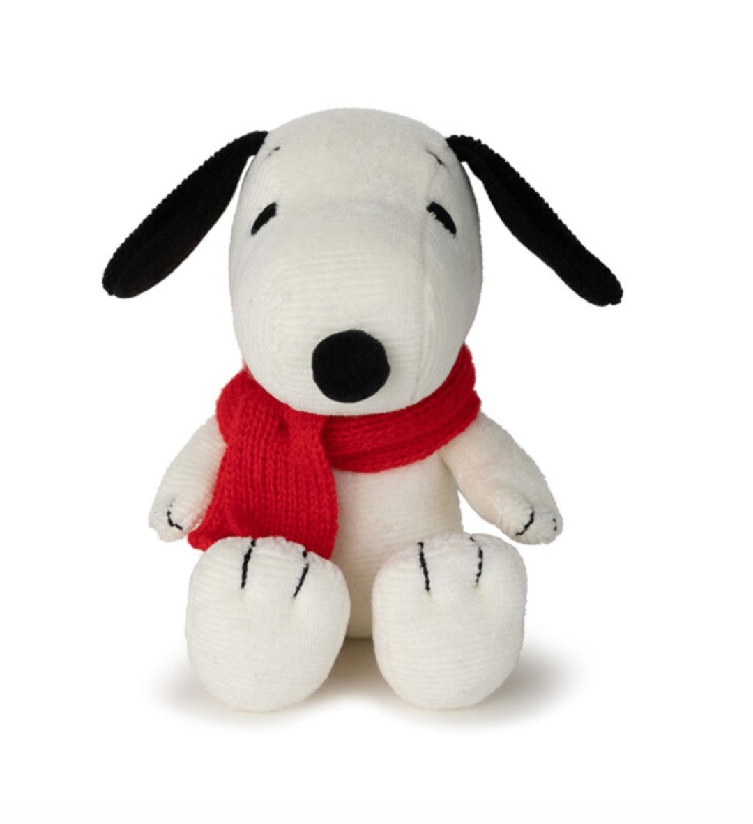 snoopy 带着围巾坐着的史努比 - 玩具/玩偶 - 棉 多色