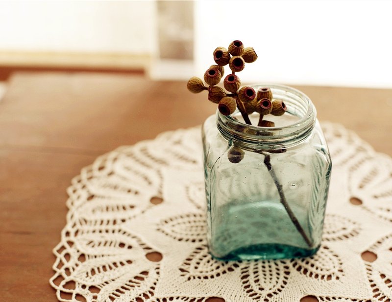 【好日恋物】日本VINTAGE方形绿瓶 - 摆饰 - 玻璃 绿色