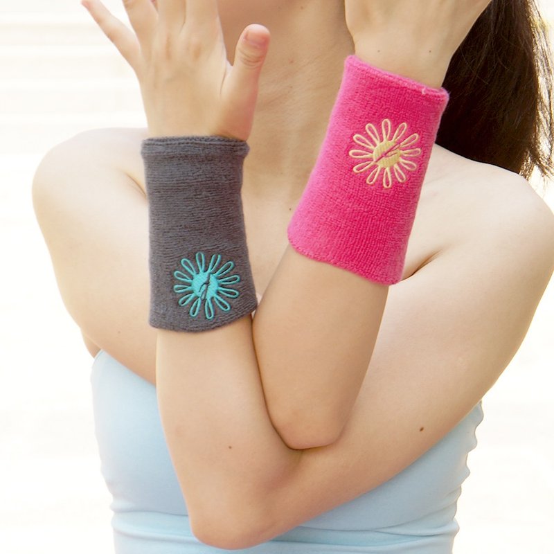 Fun Sport fit 艾力儿运动护腕 长版吸汗款 2入 - 运动/健身用品 - 棉．麻 