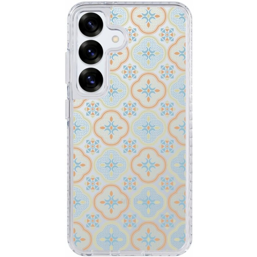 【预购】三星手机壳/Samsung Galaxy S25系列/玻璃海棠/暖阳甜杏 - 手机壳/手机套 - 其他材质 橘色