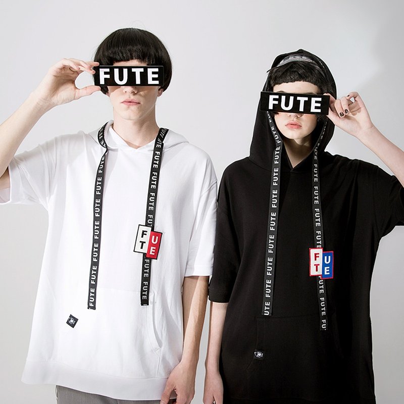 【中性款】 Reflective 连帽上衣 / 白色 - 男装上衣/T 恤 - 棉．麻 白色