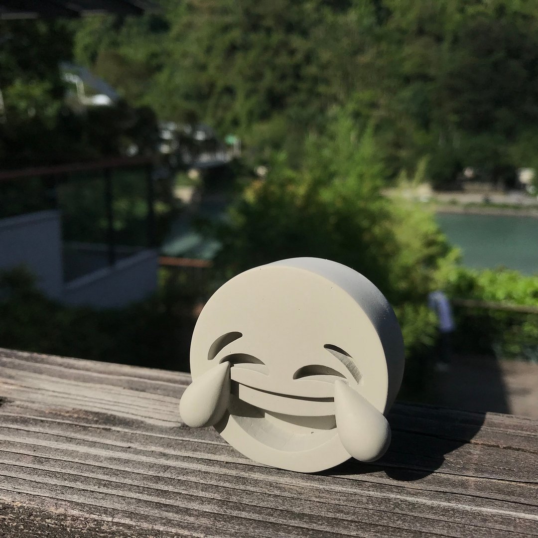 【有泥相伴】哭笑不得 清水模 水泥摆饰 - 摆饰 - 水泥 