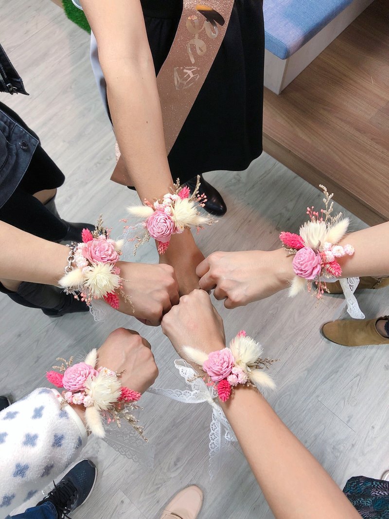 【2人成班含饮品】 婚礼配件手腕花与胸花 婚礼小物 - 植栽 - 植物．花 