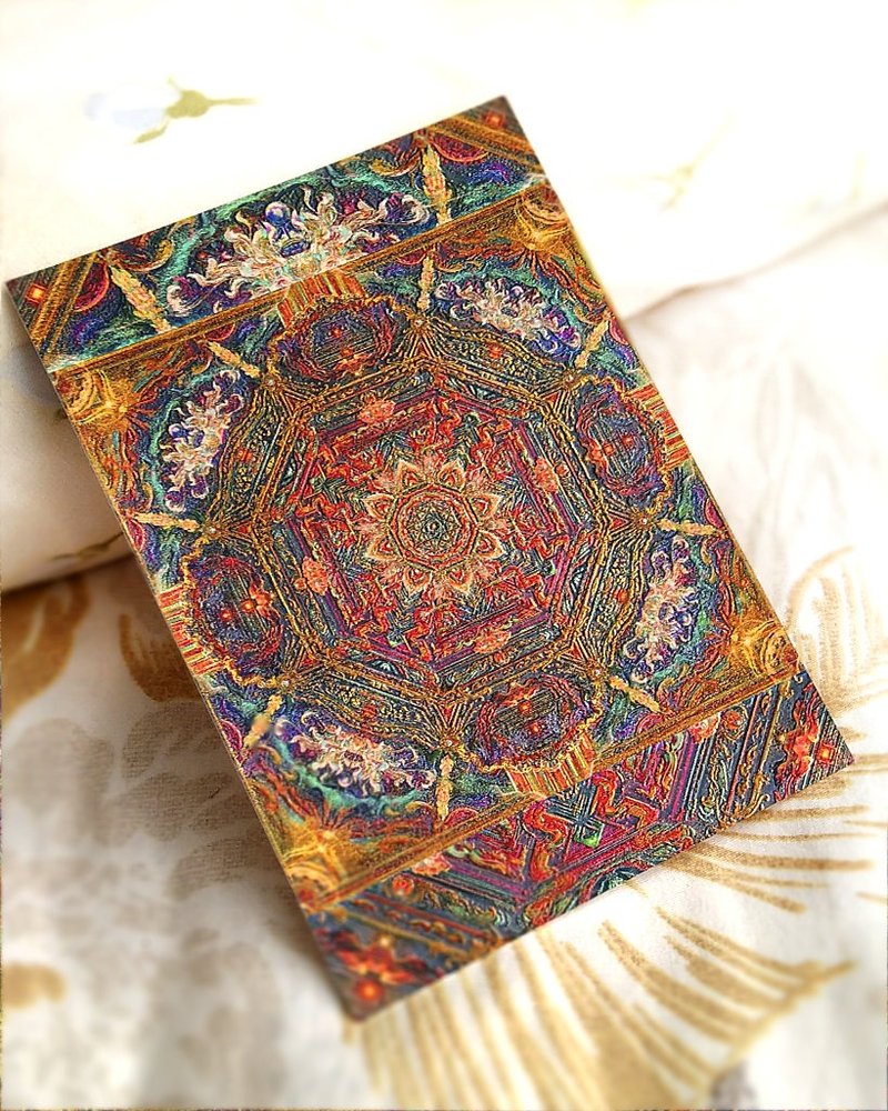 .八棱华轮.曼陀罗 烫印绘卡 - 卡片/明信片 - 纸 