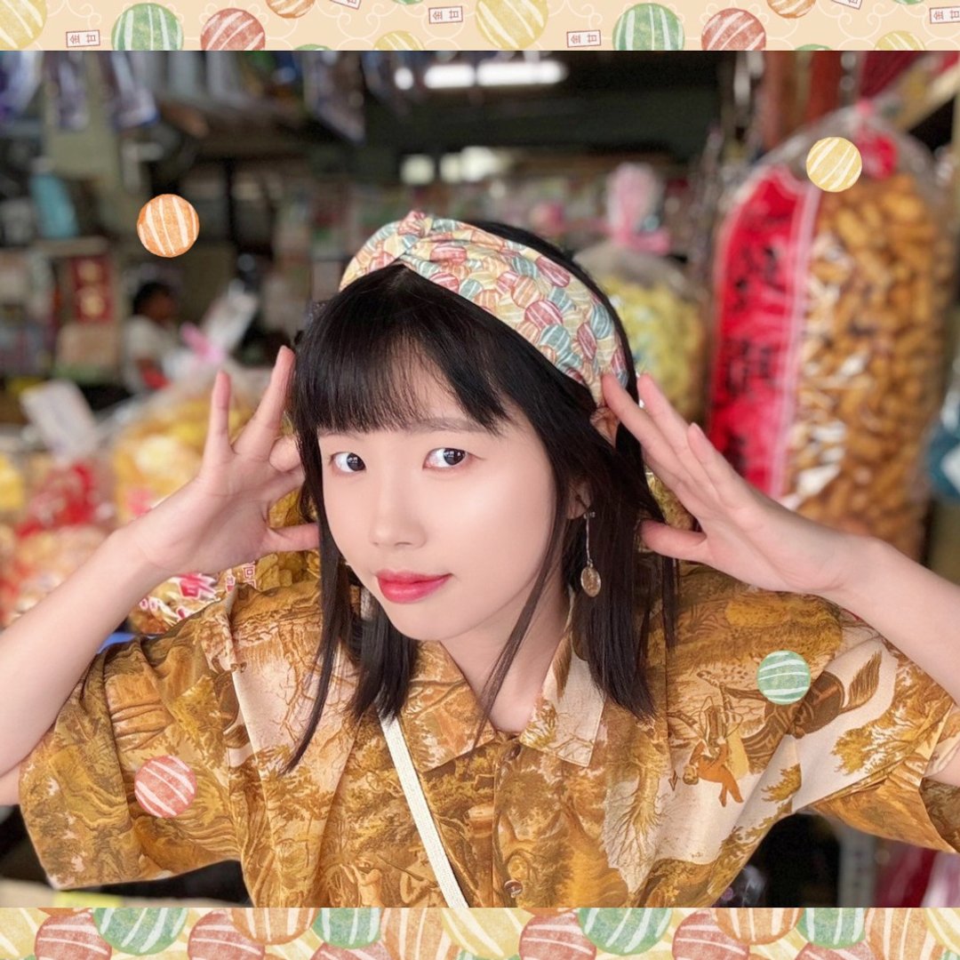 【巧妙艺手】原创印花 金甘糖 -大人 手作交叉发带 - 发带/发箍 - 棉 橘色