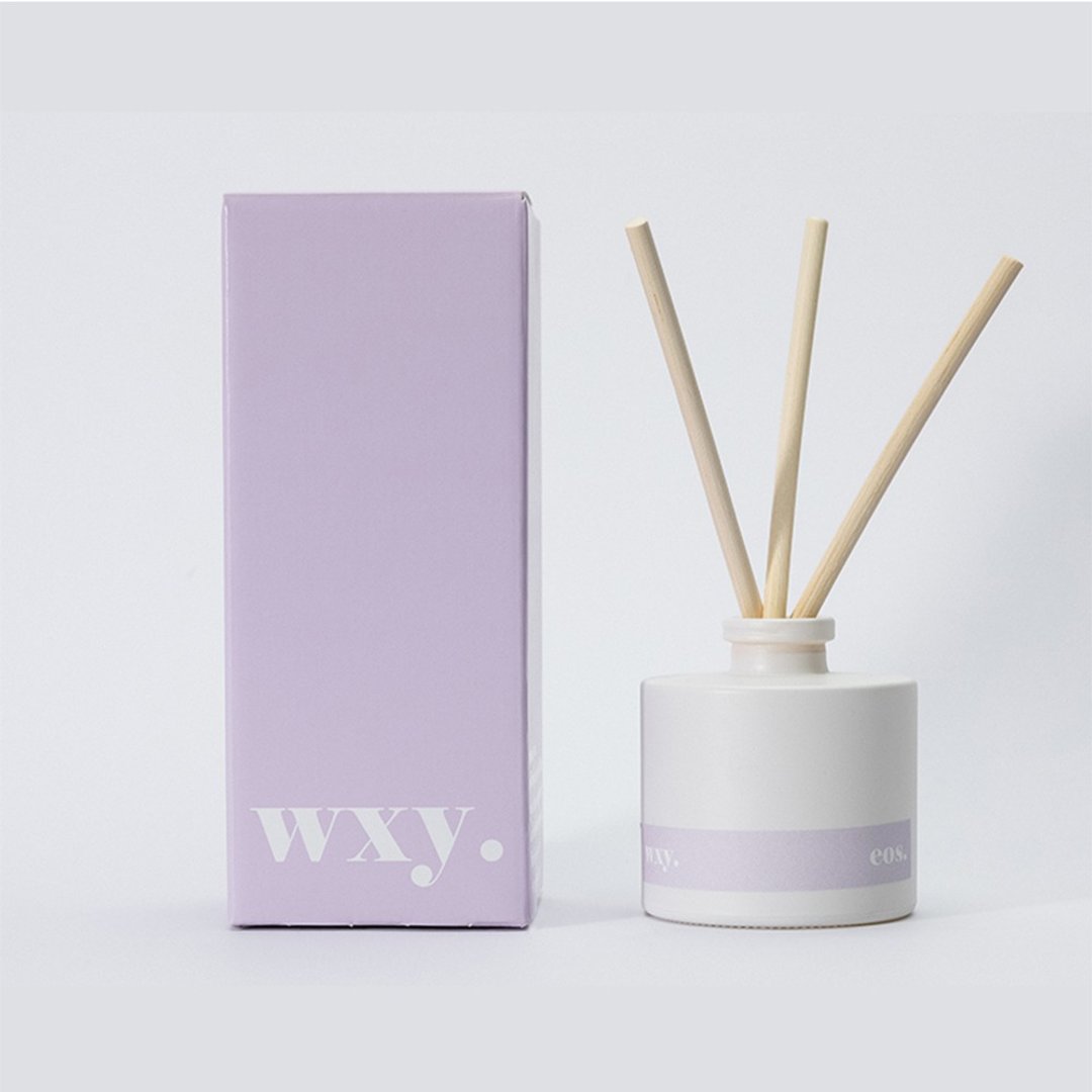 【英国 wxy】经典扩香- eos. 鸢尾根 & 琥珀 /100ml - 香薰/精油/线香 - 玻璃 紫色