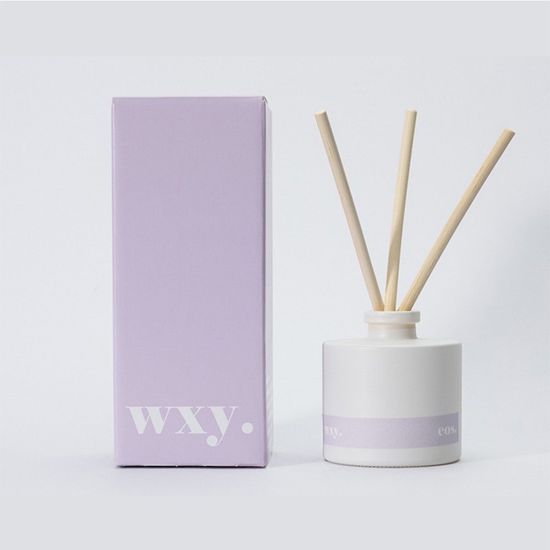 【英国 wxy】经典扩香- eos. 鸢尾根 & 琥珀 /100ml - 香薰/精油/线香 - 玻璃 紫色
