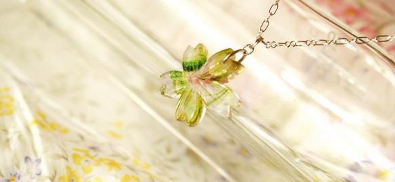 SAKURA ~ Fresh green ~ - 项链 - 其他金属 