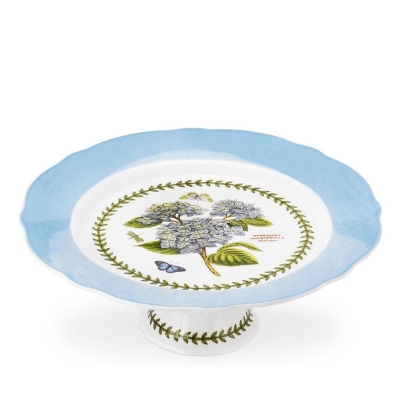 Terrace系列-26.5 CM高脚蛋糕盘-天蓝-原厂盒装 - 盘子/餐盘/盘架 - 瓷 蓝色