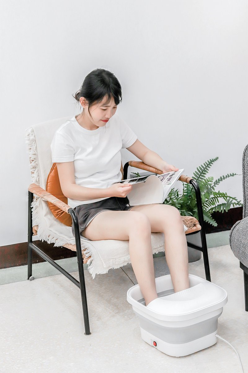 【经痛水肿疲劳】微电脑控温SPA泡脚机 / 足浴机 泡脚 - 其他小家电 - 其他材质 白色