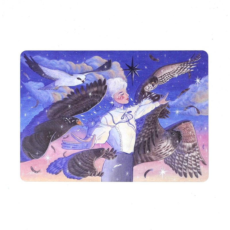 明信片-你比所想的更强大 - 卡片/明信片 - 纸 多色