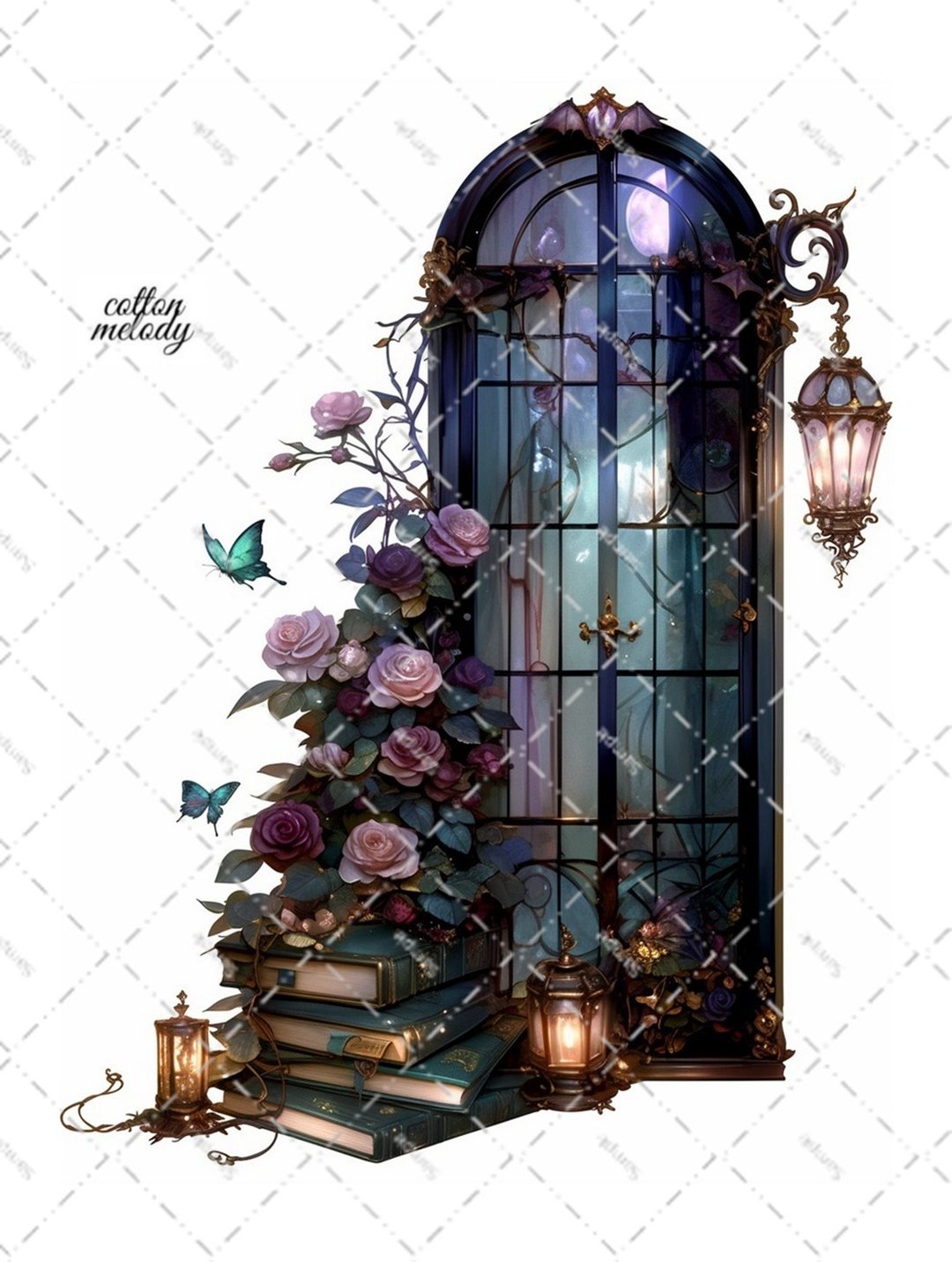 原创贴纸 no.S198 人物贴纸 原创人物贴纸 贴纸 cotton melody 迷你贴纸 - 贴纸 - 纸 