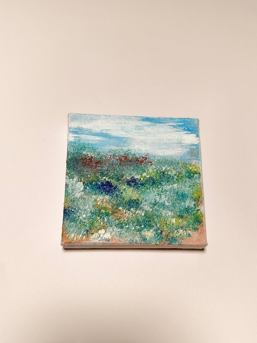 无框画/小尺寸挂画/风景画/装饰画/压克力水彩画/疗愈画 - 海报/装饰画/版画 - 棉 