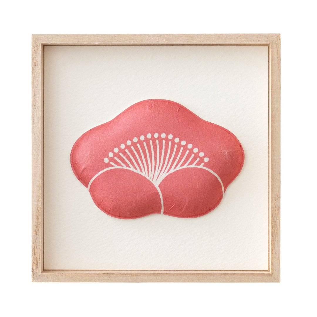 Washi Wall Decoration - Fukura,  1 type of  plum flower - 墙贴/壁贴 - 纸 