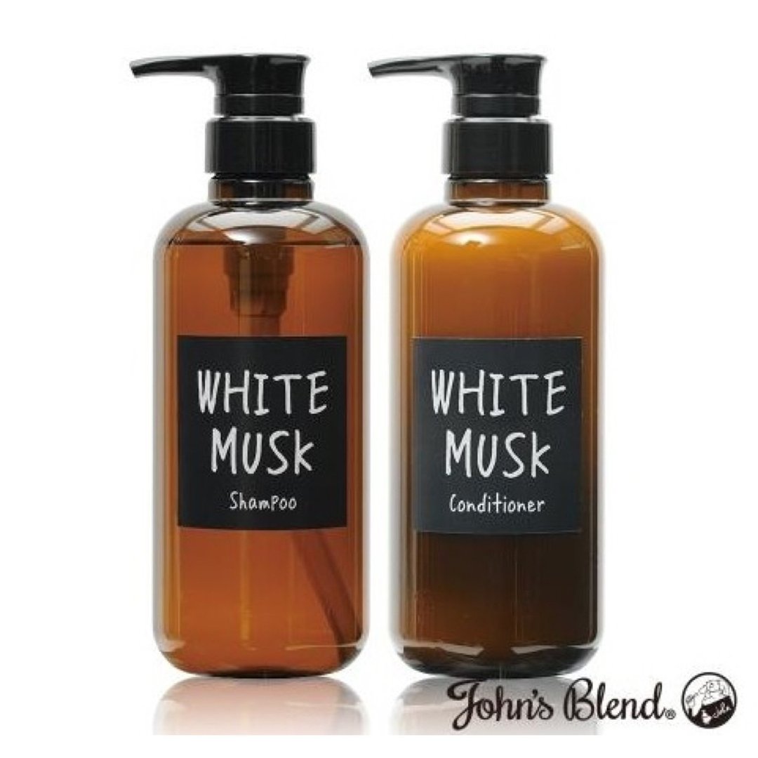 【John's Blend】日本制 润发乳460ml 白麝香 麝香茉莉 美发护理 - 润发用品 - 浓缩/萃取物 