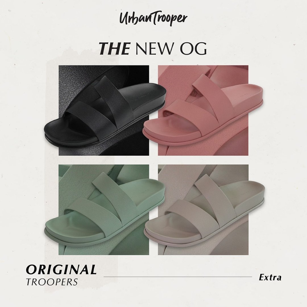 Urban Trooper Urban Everyday NEW OG - 拖鞋 - 真皮 
