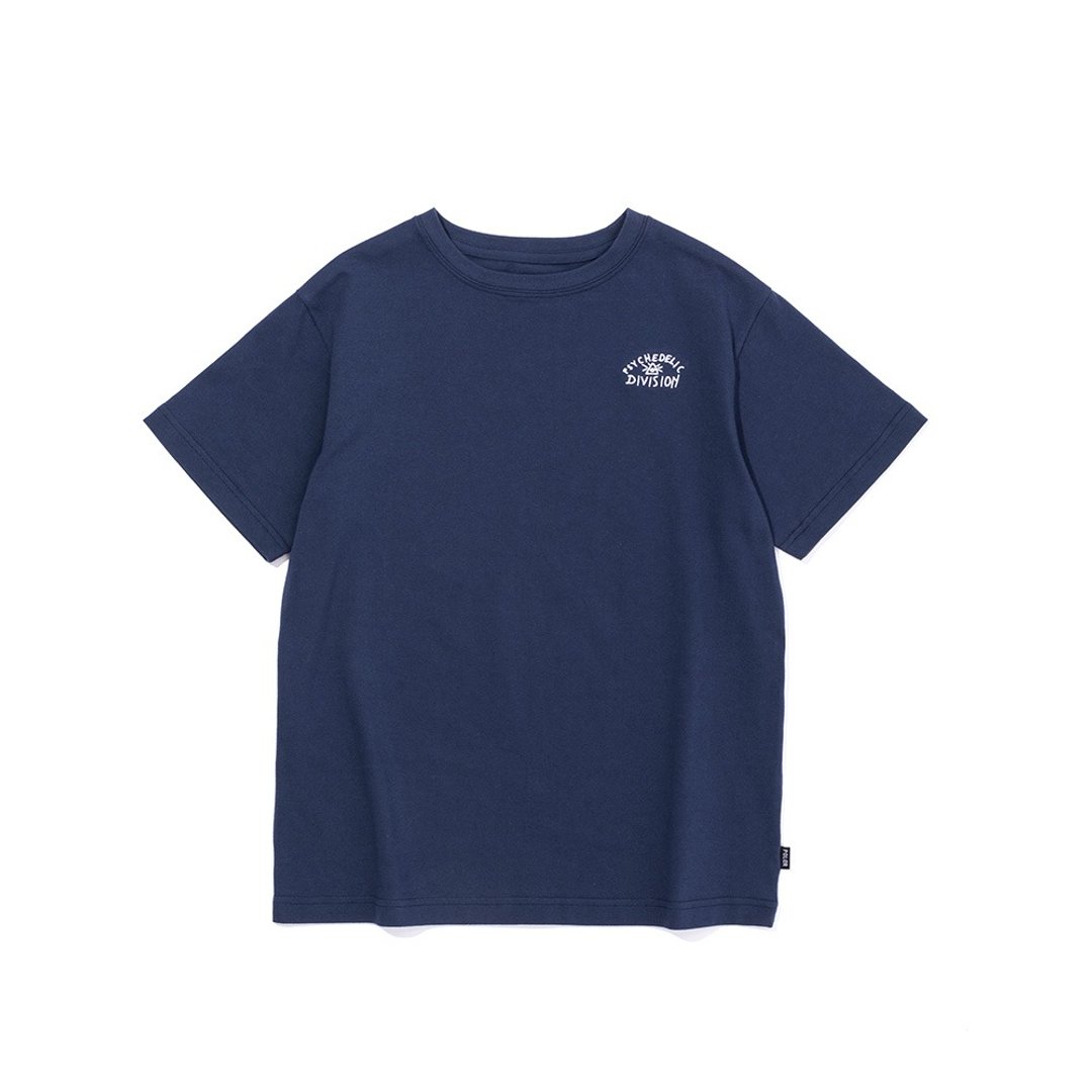 日本限定 POLER RELAX FIT KIDS TEE 山形眼重磅儿童TEE / 海军蓝 - 男装上衣/T 恤 - 棉 蓝色