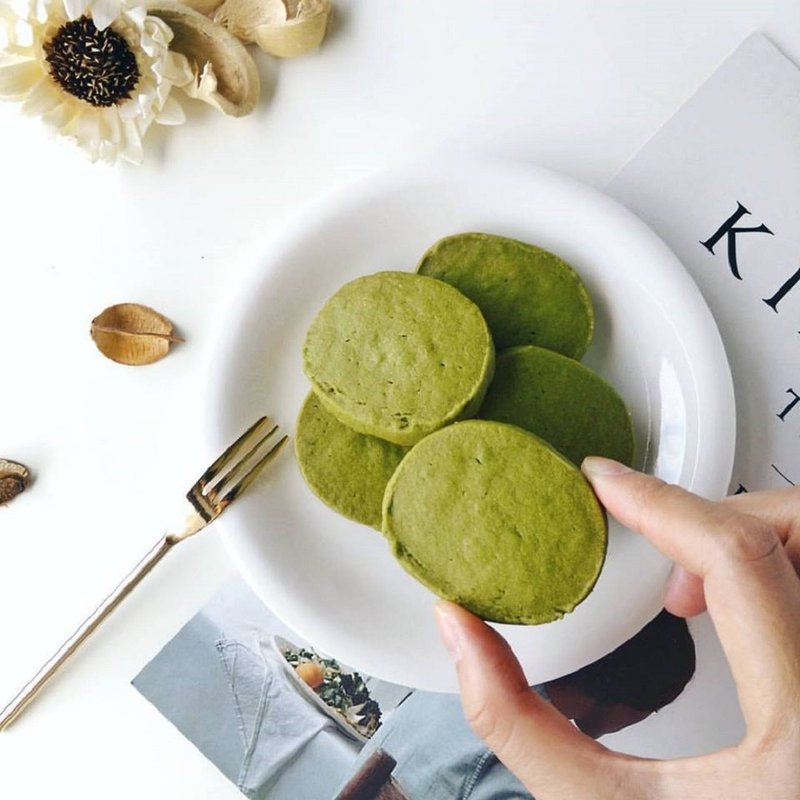 日本宇治抹茶手工饼干(慎入) - 手工饼干 - 新鲜食材 绿色
