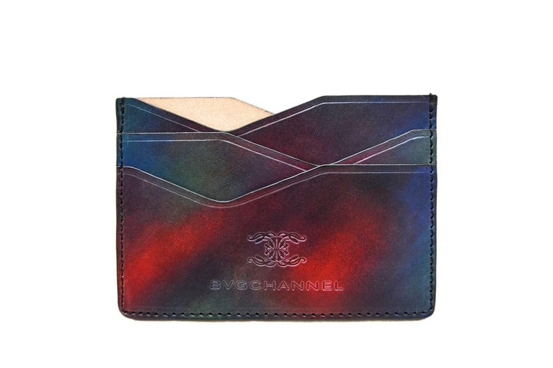 ACROMO Flat Card Holder - 名片夹/名片盒 - 真皮 多色