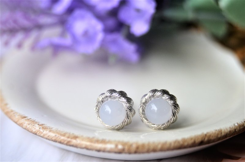 因你而圆满 - 925银母乳饰品耳针耳环。 - 项链 - 银 银色