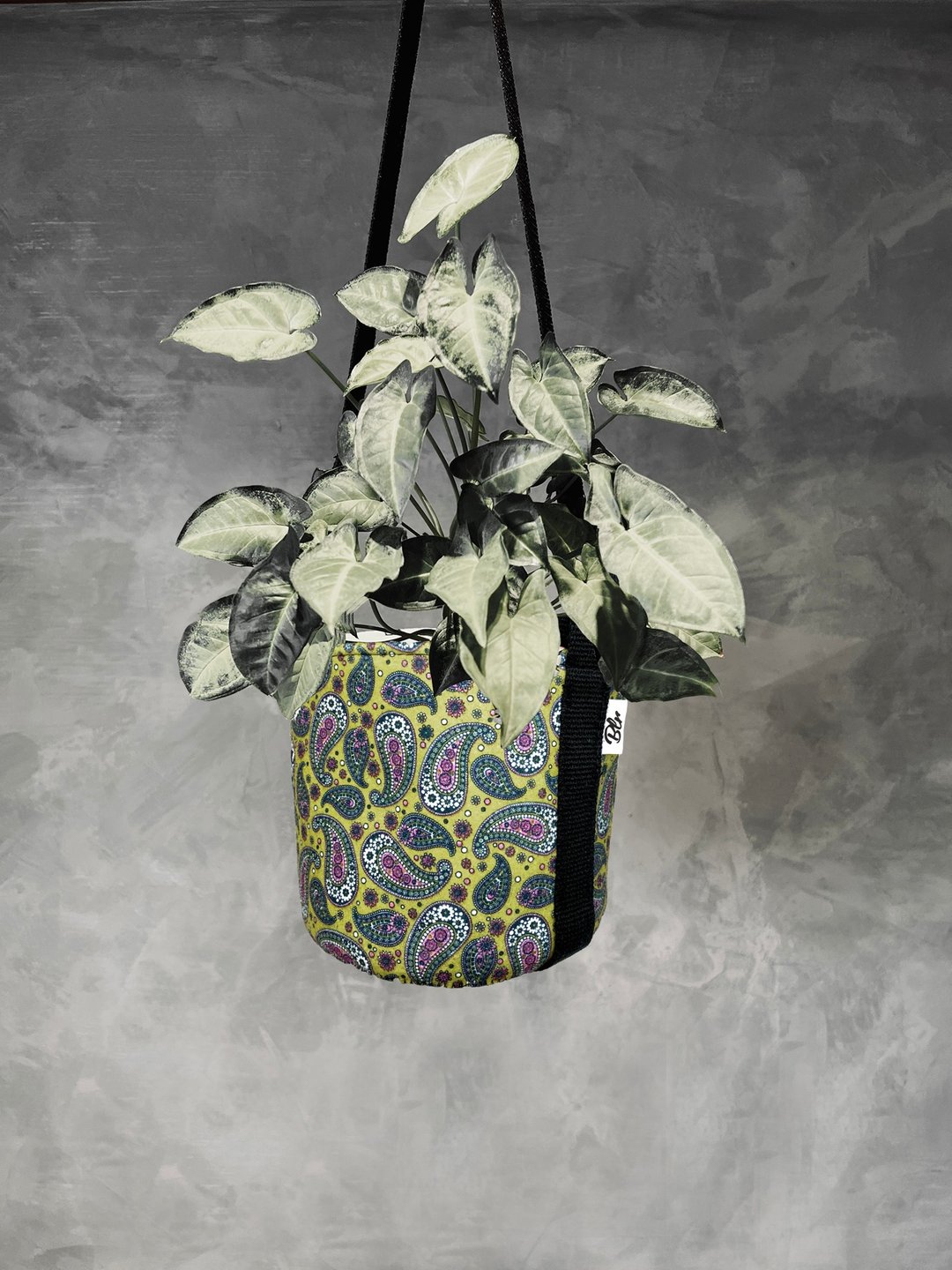 BLR 植栽置物袋 芥黄变形虫 CZ05 植物提袋 - 植栽/盆栽 - 聚酯纤维 黄色