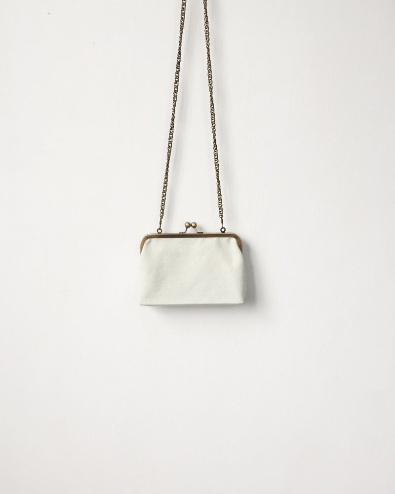 Wahr_粉蓝配粉绿 淡色口金包/化妆包/侧背包/小物包/随身包 - 侧背包/斜挎包 - 聚酯纤维 