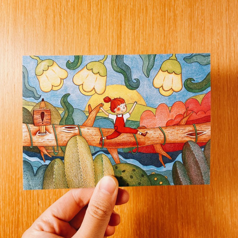 惊叹明信片 / 惊叹号起点 - 卡片/明信片 - 纸 