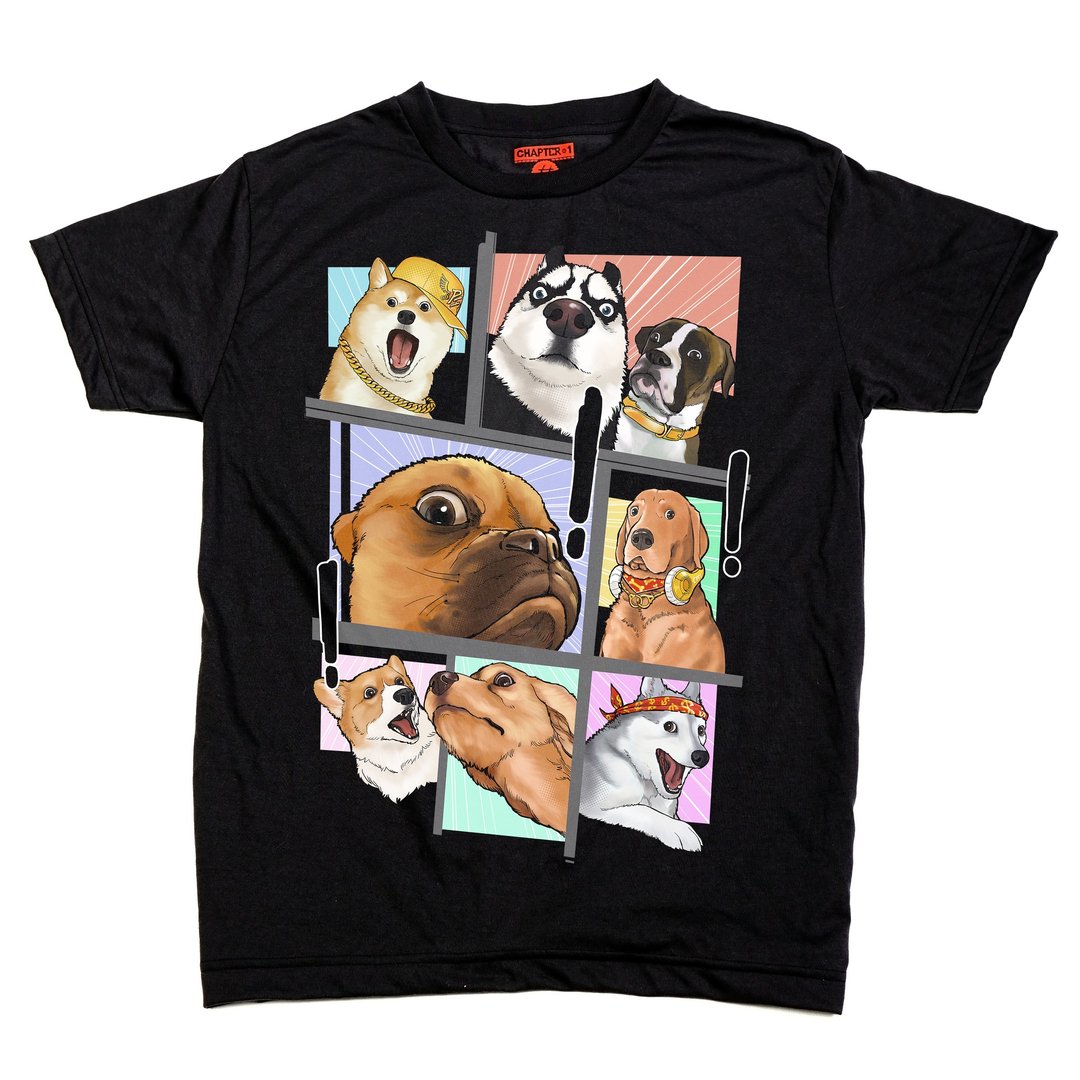 Oh My Dog ! Chapter One T-shirt - 男装上衣/T 恤 - 其他材质 白色