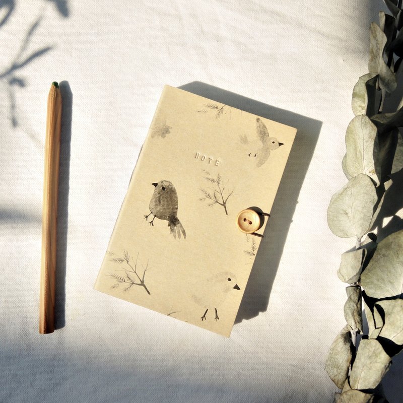 A6::我是小小鸟笔记本 - 笔记本/手帐 - 纸 黑色