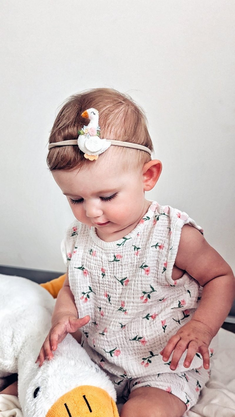 鹅头带 鹅发饰 山寨核心发夹 - 婴儿饰品 - 其他材质 