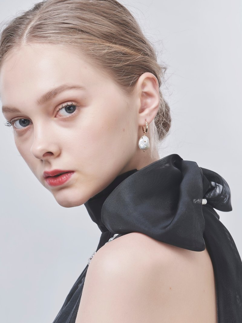 LESIS | Kistler Earrings - 耳环/耳夹 - 其他材质 白色