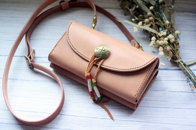 真皮单肩钱包 - 皮夹/钱包 - 真皮 白色