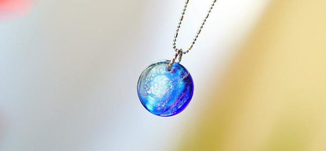 [Made to order] Sosou ~ Mysterious wave ~ - 项链 - 其他金属 