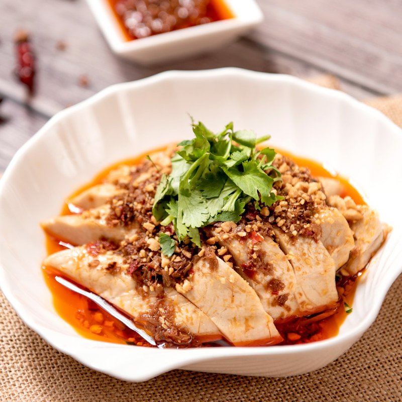 【祥和蔬食】蓉城口水鸡 (250g)微辣 蛋奶素 - 料理包 - 其他材质 