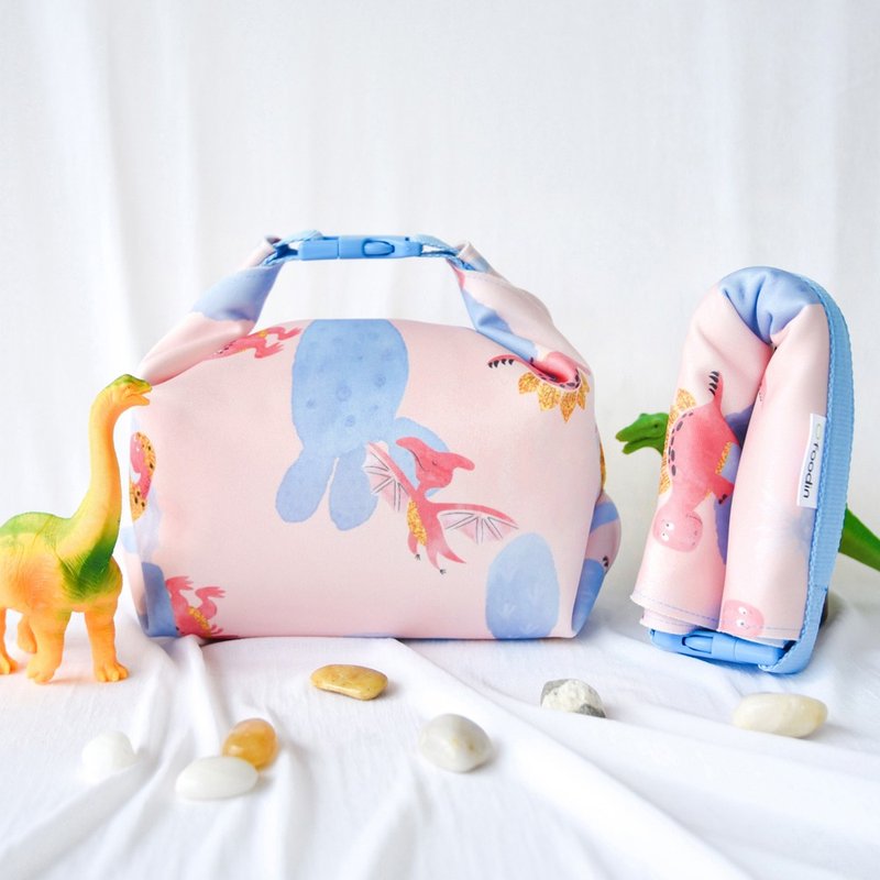 OFoodin巧食袋(2公升)【恐龙游园】硅胶食物袋 - 便当盒/饭盒 - 硅胶 多色