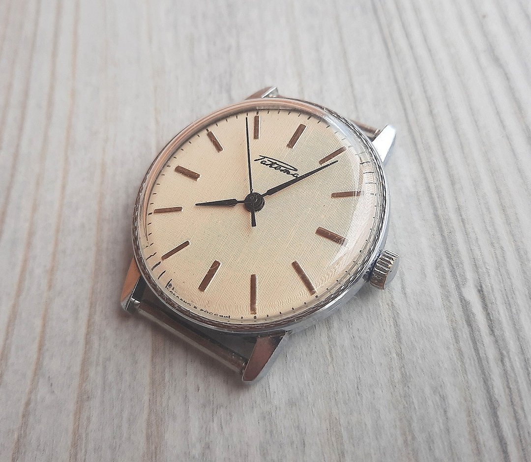 RAKETA 2609 19 jewels mens watch wind up - mechanical watch made in Russia - 男表/中性表 - 不锈钢 