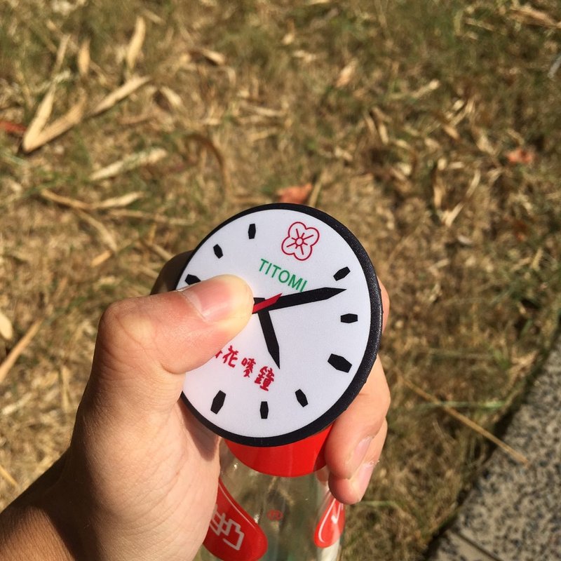 磁石贴开瓶器 | 梅花钟 - 冰箱贴/磁贴 - 其他金属 白色