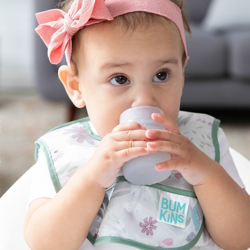 Bumkins 白金硅胶吸管杯(多款可选) - 儿童餐具/餐盘 - 其他材质 