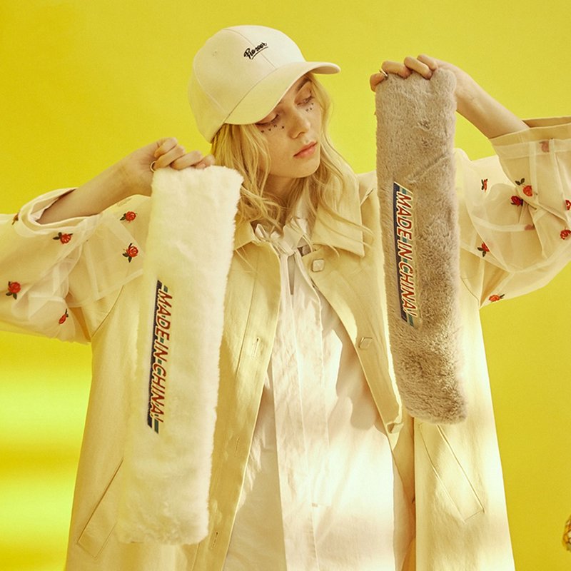 中国制造保暖防寒毛绒围巾 - 围巾/披肩 - 其他材质 