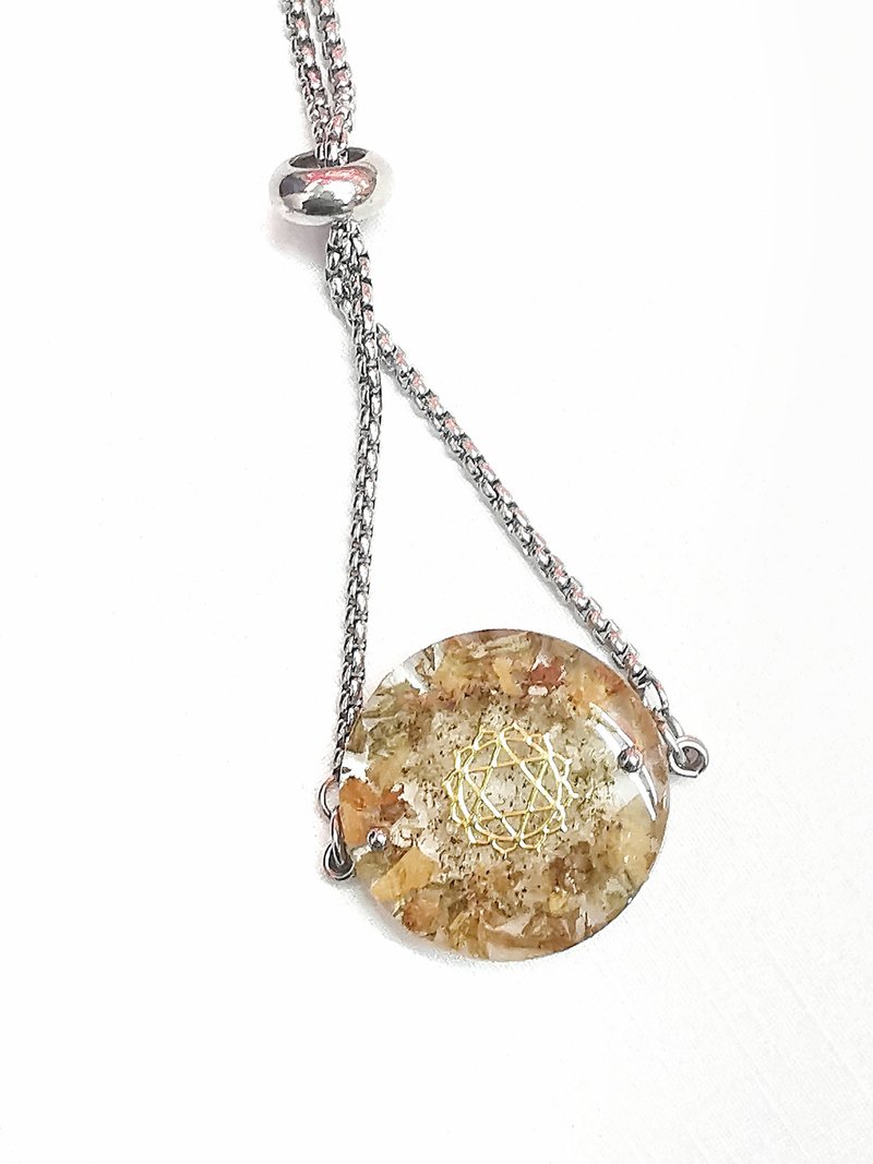 心轮花精手链 Heart Chakra Hz Floral Bracelet - 手链/手环 - 植物．花 透明