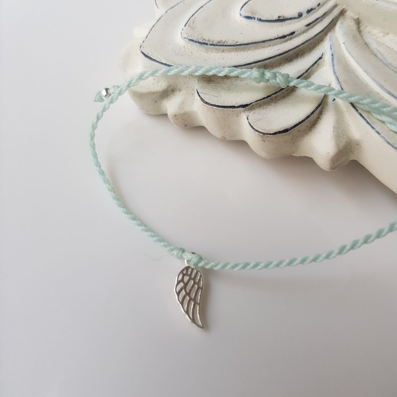 纤细925纯银幸运手绳 - 手链/手环 - 纯银 多色