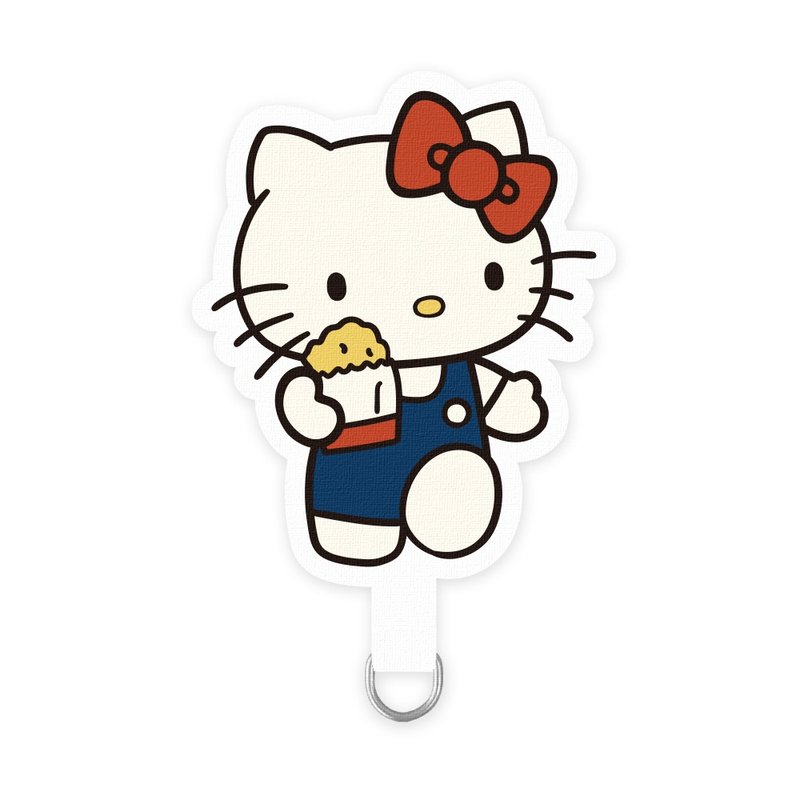 HelloKitty 请你吃鸡排 挂绳片 手机挂绳片 - 手机配件 - 其他人造纤维 红色