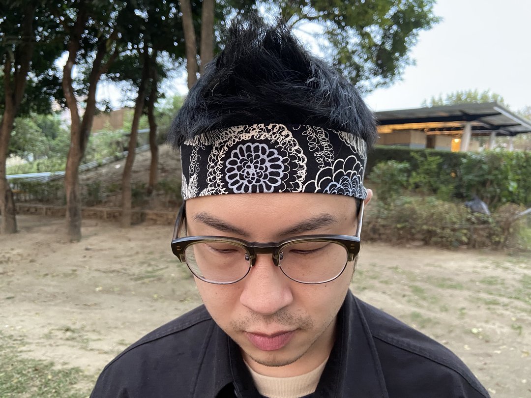 男生头带 / 男生发带 / 线圈 / 一片式发带 - 发带/发箍 - 棉 黑色