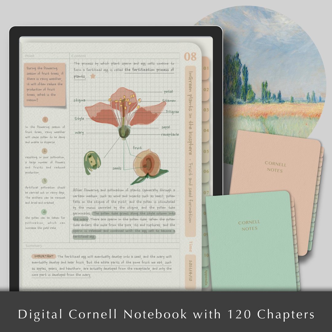iPad goodnotes notability 康奈尔电子手账笔记模板 - 其他数码商品 - 其他材质 