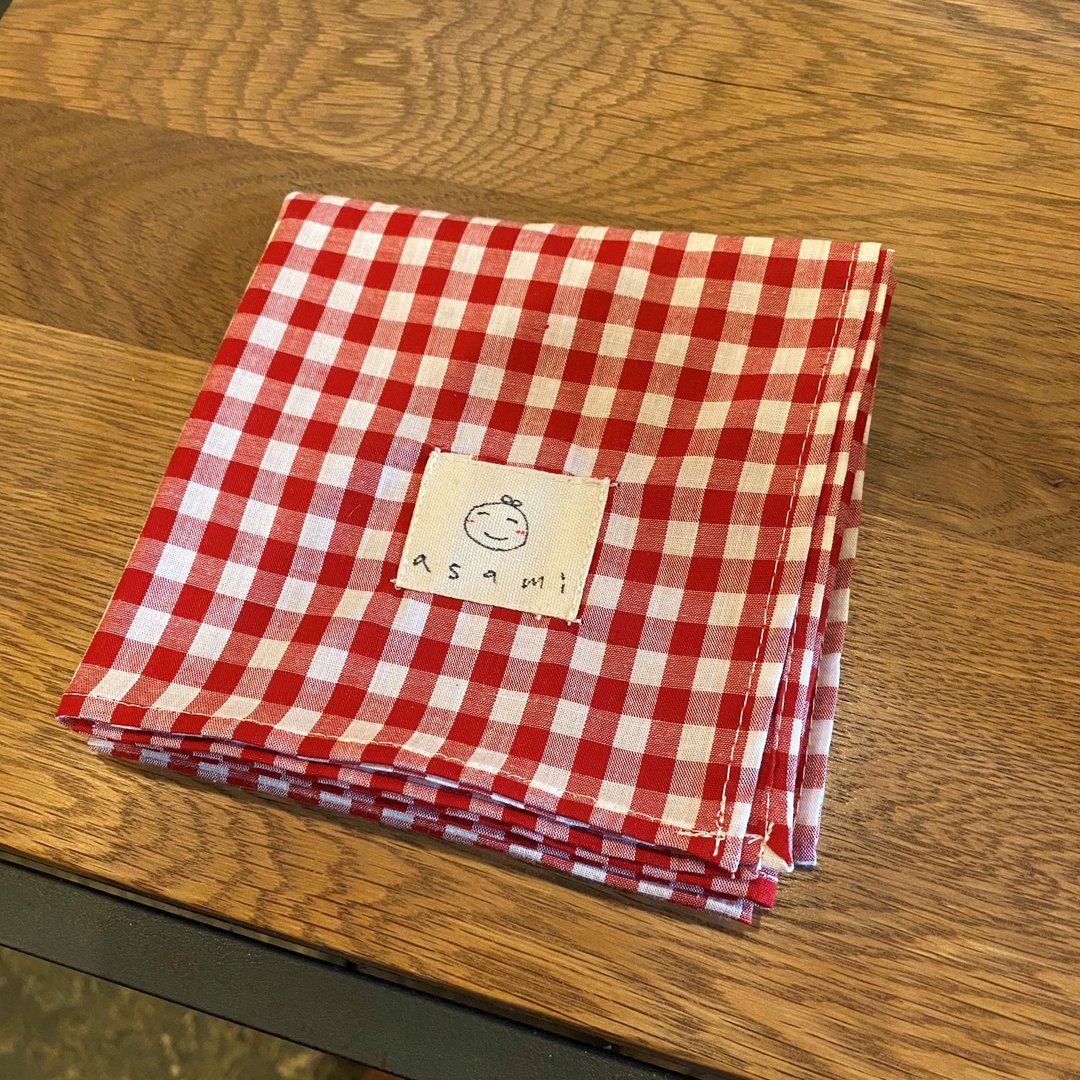 Mini Furoshiki - 其他 - 棉 红色